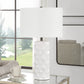 Uttermost Honeycomb White Table Lamp | Table Lamps | Modishstore - 4