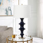 Uttermost Coil Sculpted Blue Table Lamp | Table Lamps | Modishstore - 4