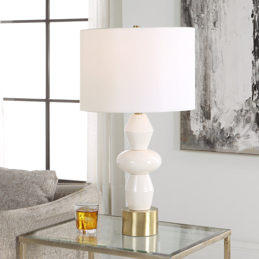 Uttermost Architect White Table Lamp | Table Lamps | Modishstore