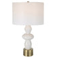 Uttermost Architect White Table Lamp | Table Lamps | Modishstore - 2