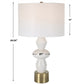Uttermost Architect White Table Lamp | Table Lamps | Modishstore - 3
