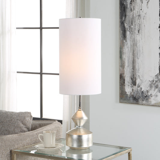 Uttermost Vial Silver Buffet Lamp | Table Lamps | Modishstore