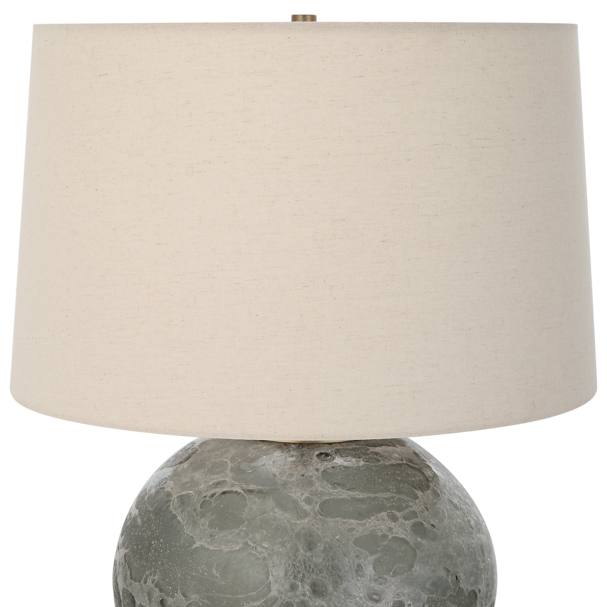 Uttermost Lunia Gray Glass Table Lamp | Table Lamps | Modishstore - 6