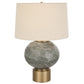 Uttermost Lunia Gray Glass Table Lamp | Table Lamps | Modishstore - 2