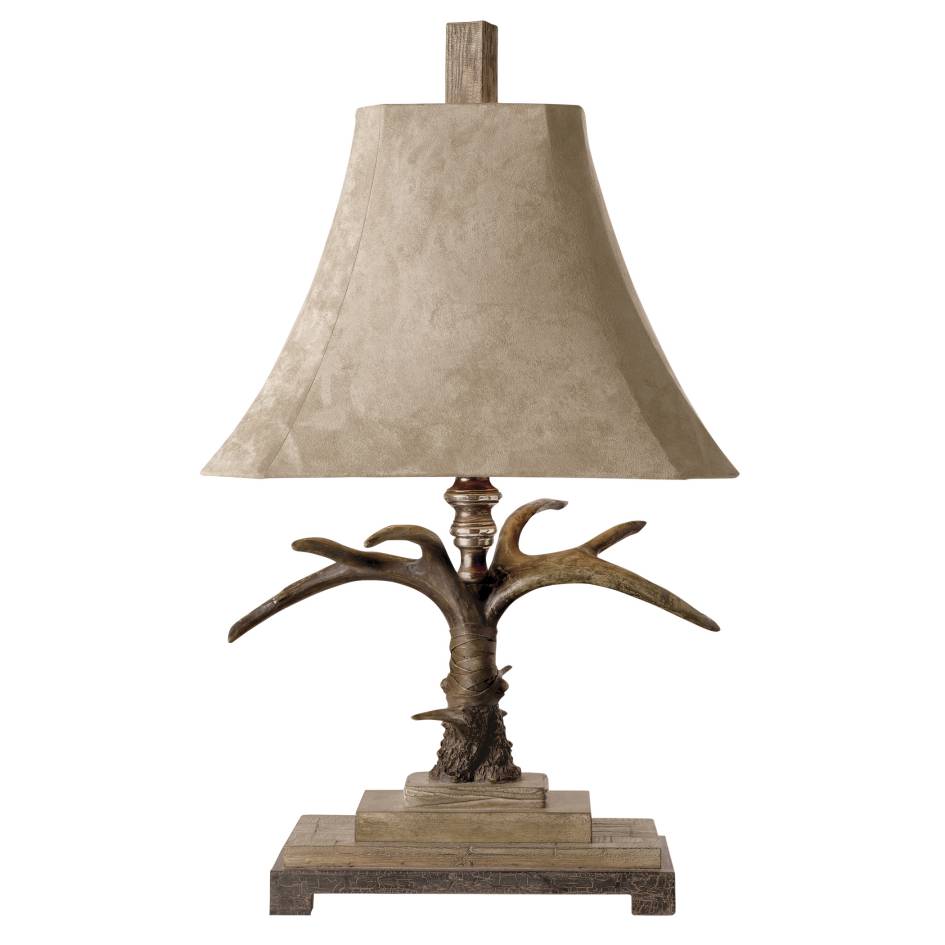 Uttermost Stag Horn Table Lamp | Modishstore | Table Lamps-3