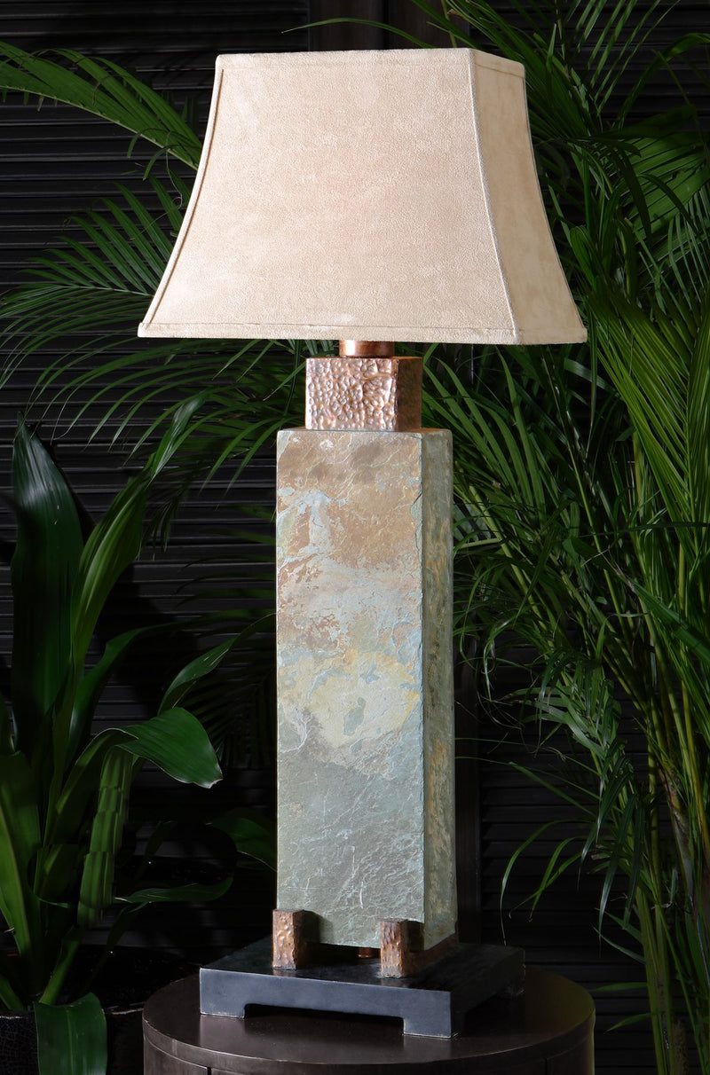 Uttermost Tall Slate Table Lamp | Modishstore | Table Lamps