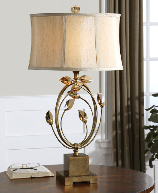 Uttermost Alenya Gold Table Lamp | Modishstore | Table Lamps