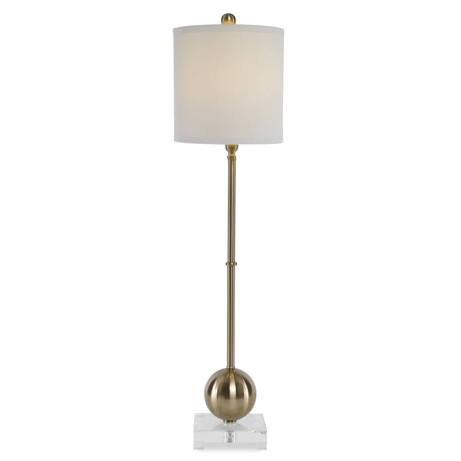 Uttermost Laton Brass Buffet Lamp | Modishstore | Table Lamps-2