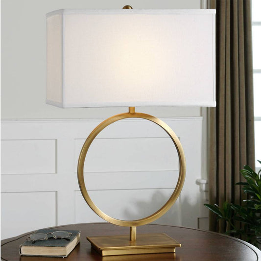 Uttermost Duara Circle Table Lamp | Modishstore | Table Lamps