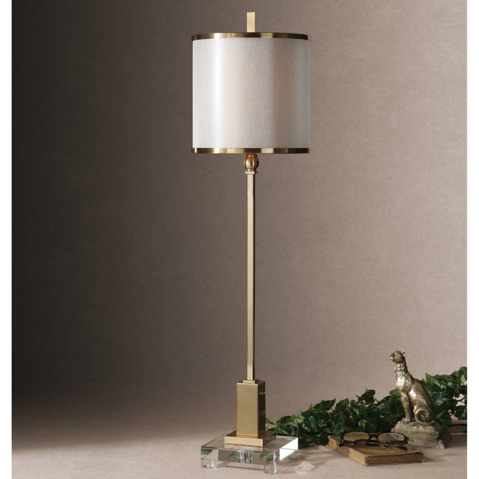 Uttermost Villena Brass Buffet Lamp | Modishstore | Table Lamps-2
