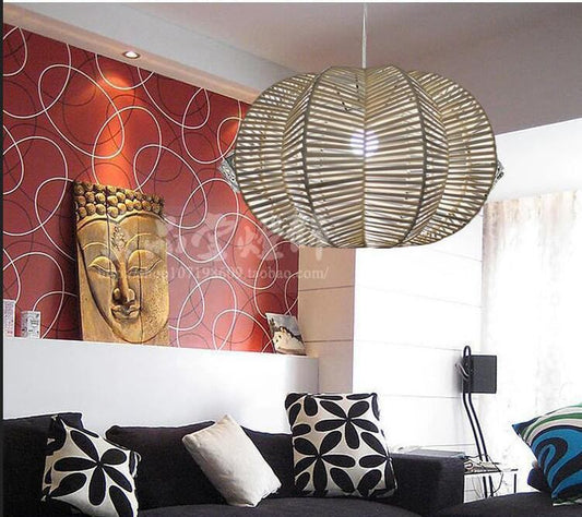 Woven Wood Pendant Lamps | ModishStore | Pendant Lamps