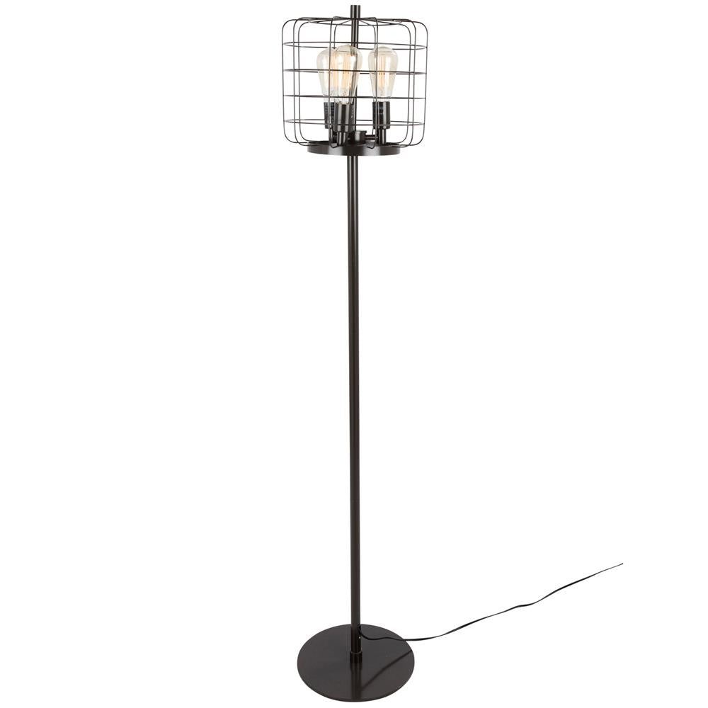 LumiSource Indy Cage Floor Lamp | Modishstore | Floor Lamps