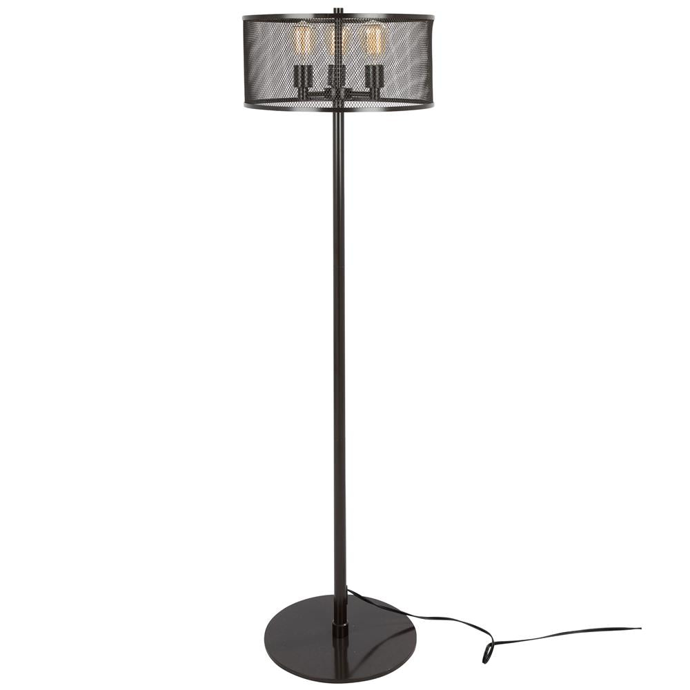 LumiSource Indy Mesh Floor Lamp | Modishstore | Floor Lamps