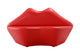 Manhattan Comfort Kiss 61.8 in. Red Faux Leather 2-Seater Loveseat | Loveseats | Modishstore
