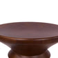 LeisureMod Madison Accent Side Table in Walnut - Laurel | Side Tables | Modishstore - 3