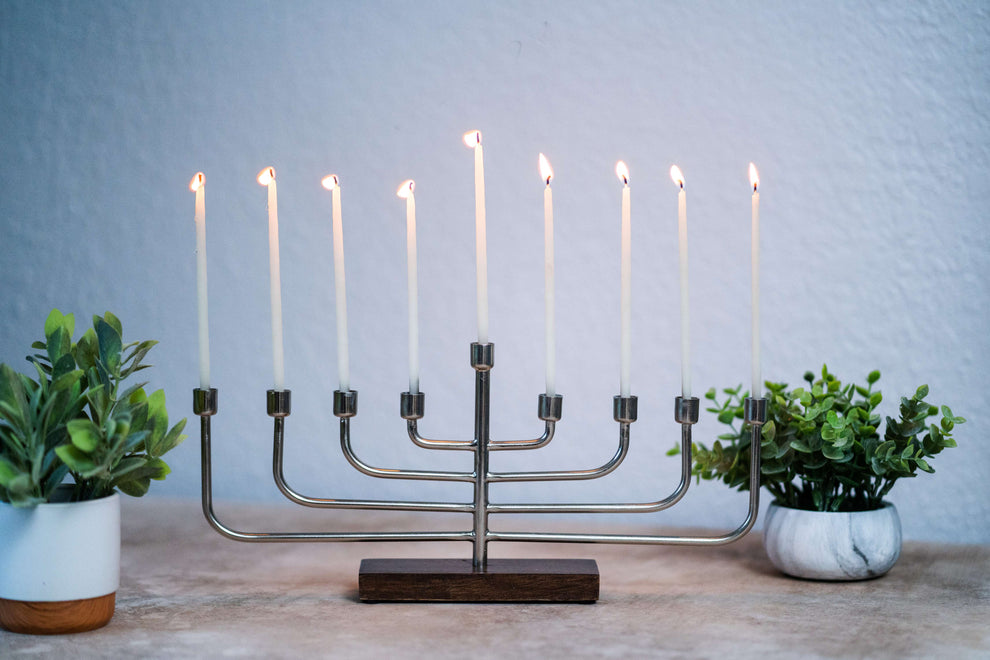 Eternal 9 Candle Menorah-4