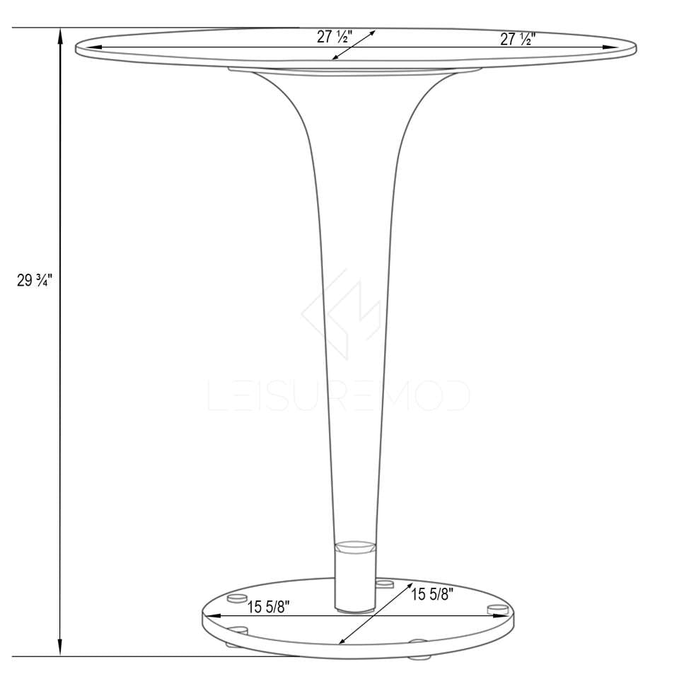 LeisureMod Lonia Modern Glass Dining Table | Dining Tables | Modishstore - 6