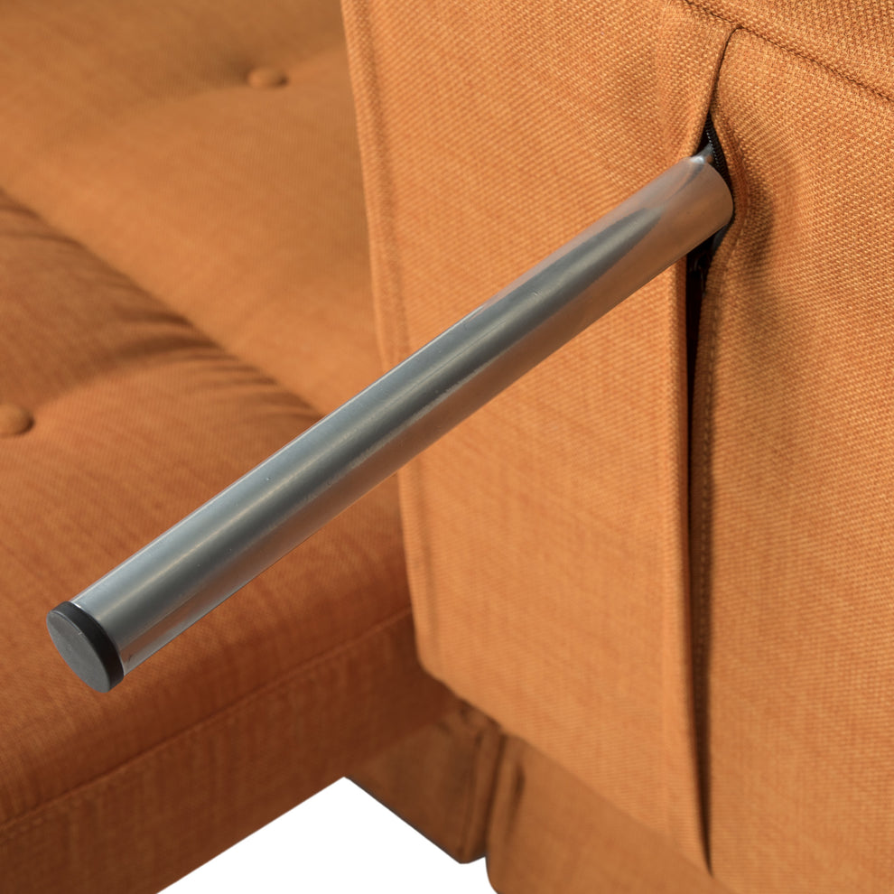 Safavieh Soho Tufted Foldable Sofa Bed | Sofas | Modishstore - 5