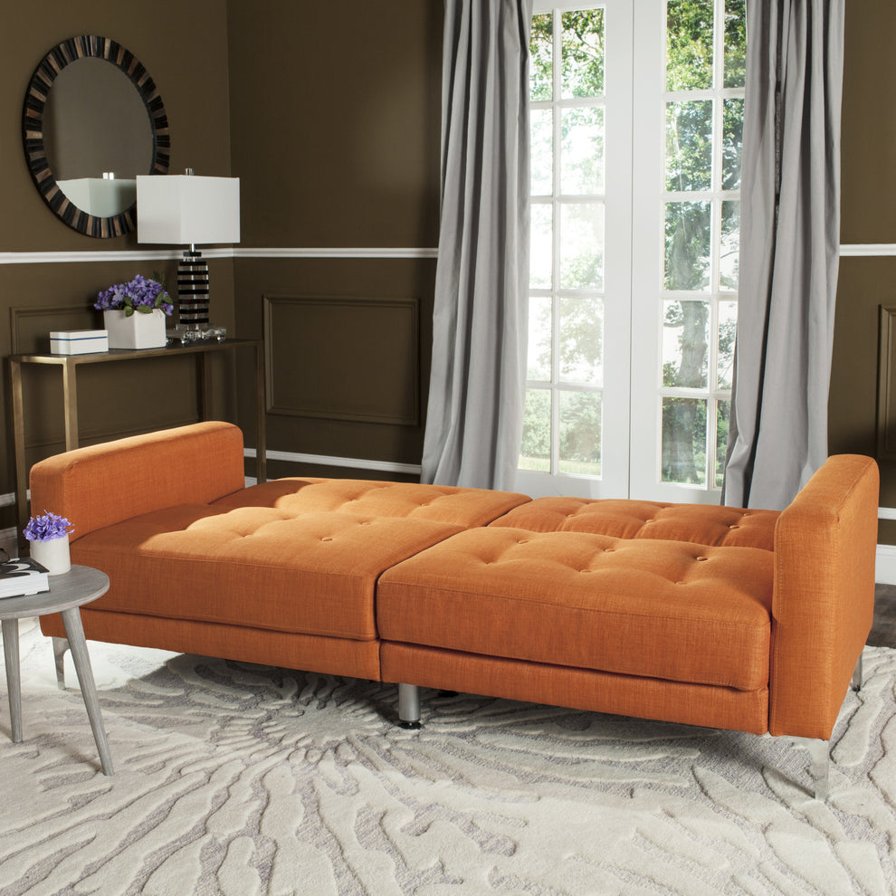 Safavieh Soho Tufted Foldable Sofa Bed | Sofas | Modishstore - 2