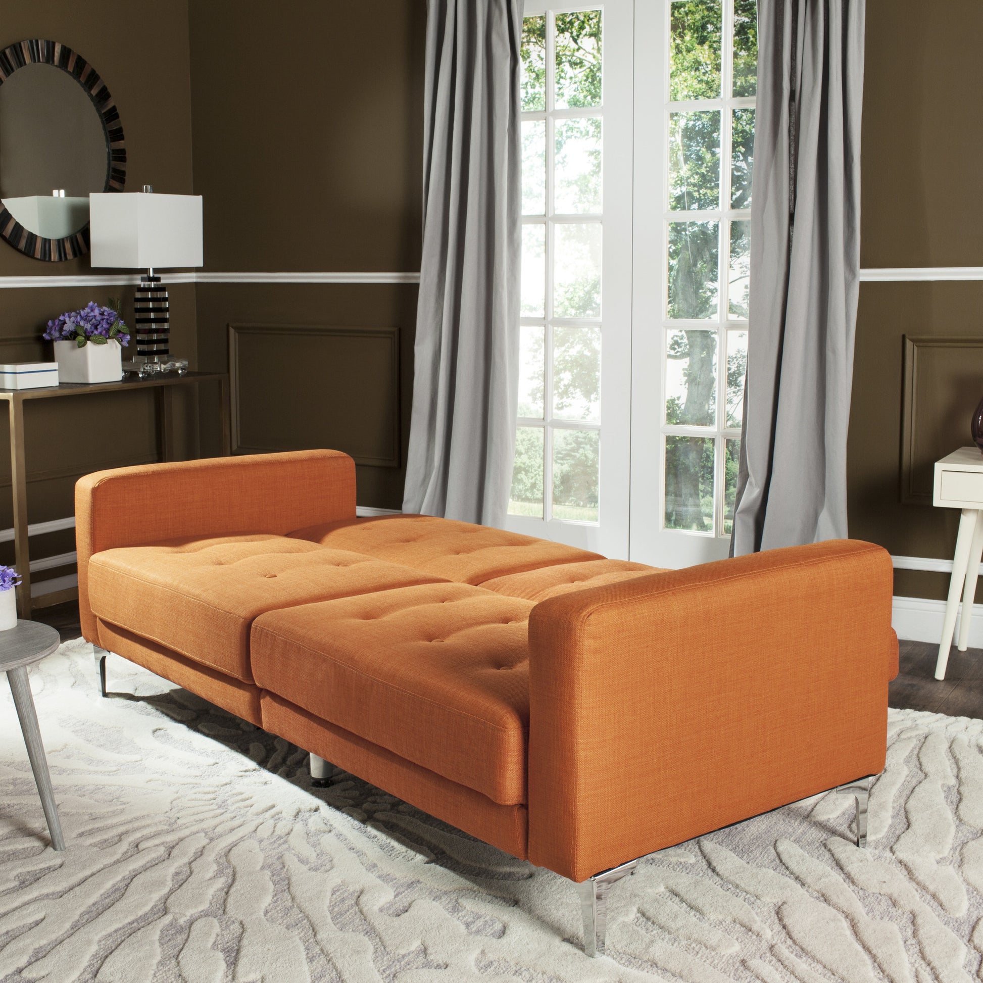 Safavieh Soho Tufted Foldable Sofa Bed | Sofas |  Modishstore  - 10