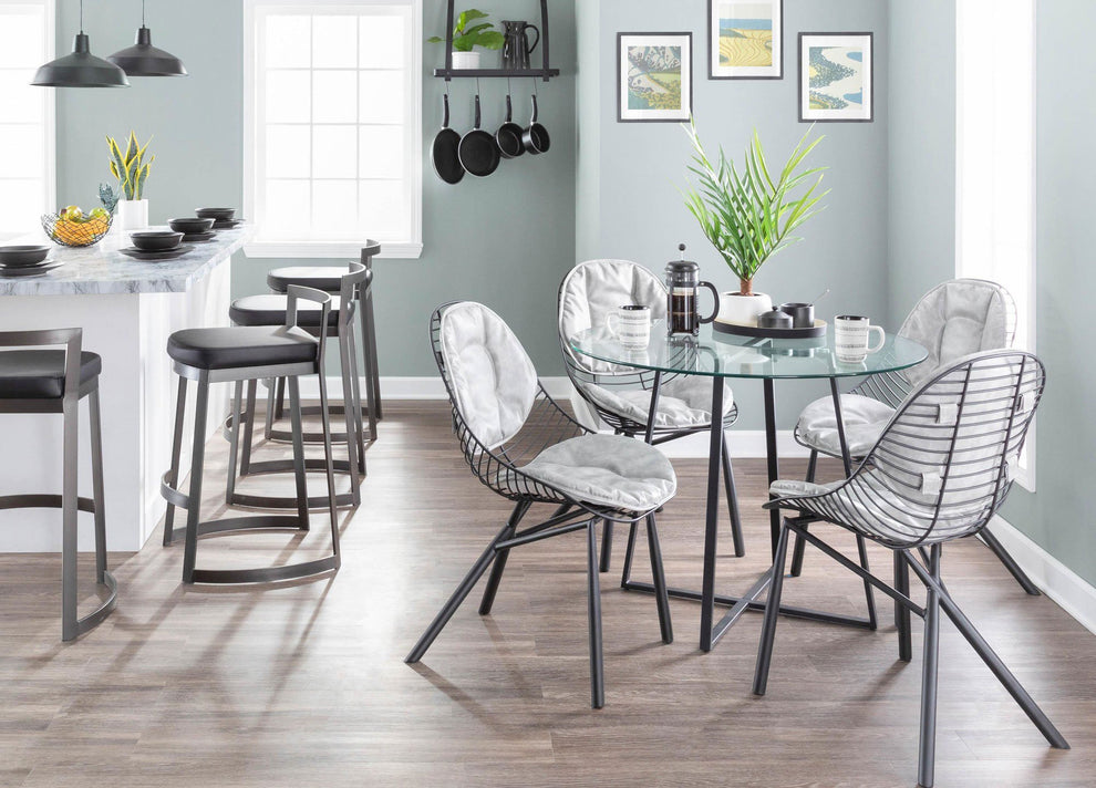 LumiSource Cosmo Dining Table | Modishstore | Dining Tables | DT-COSMO2 AUGL-5