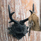 Vagabond Vintage Antiqued Black Pewter Antler Hook - Set of 2 | Modishstore | Hooks & Racks-2