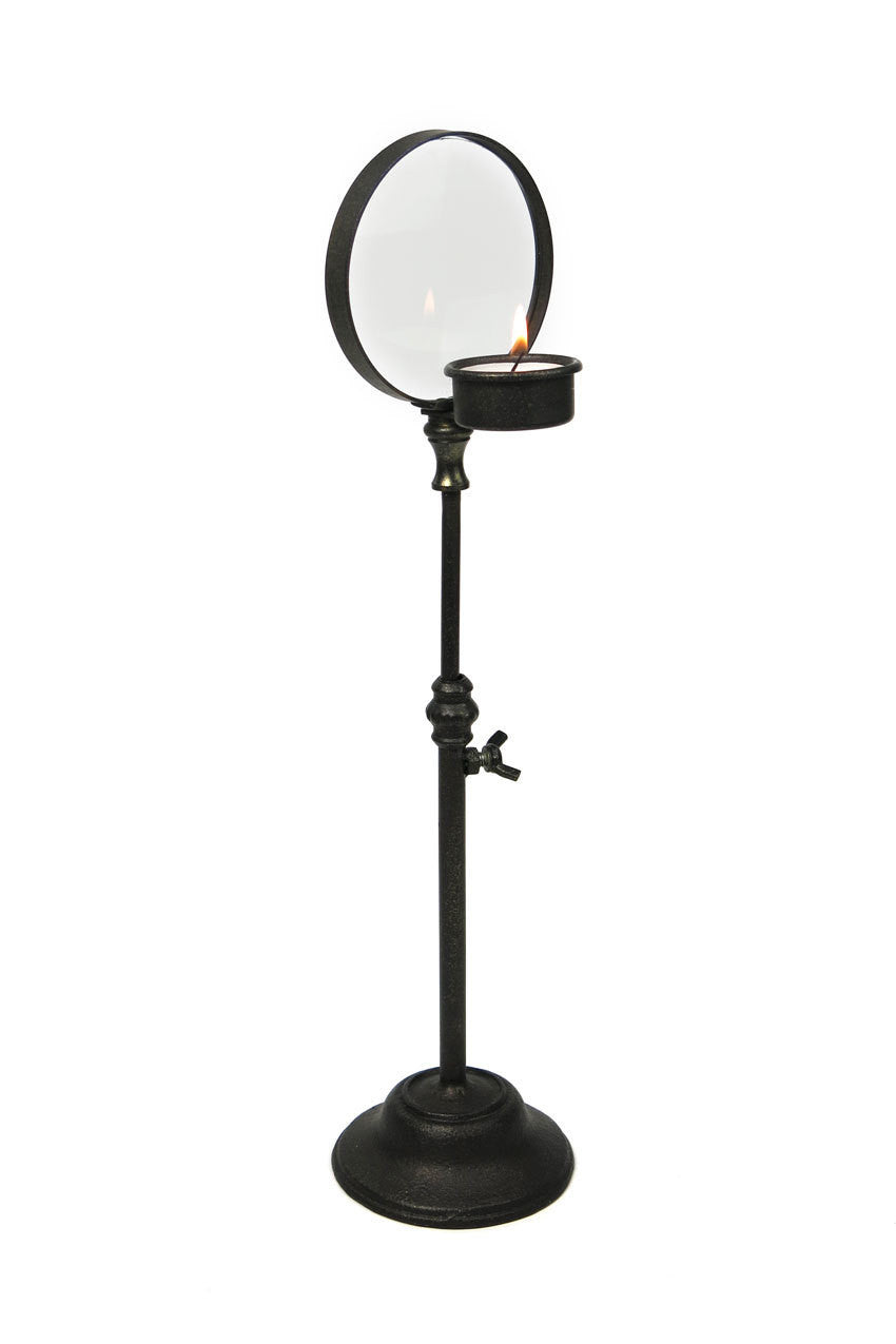 Vagabond Vintage Iron Candle Holder Magnifier | Modishstore | Candle Holders-2