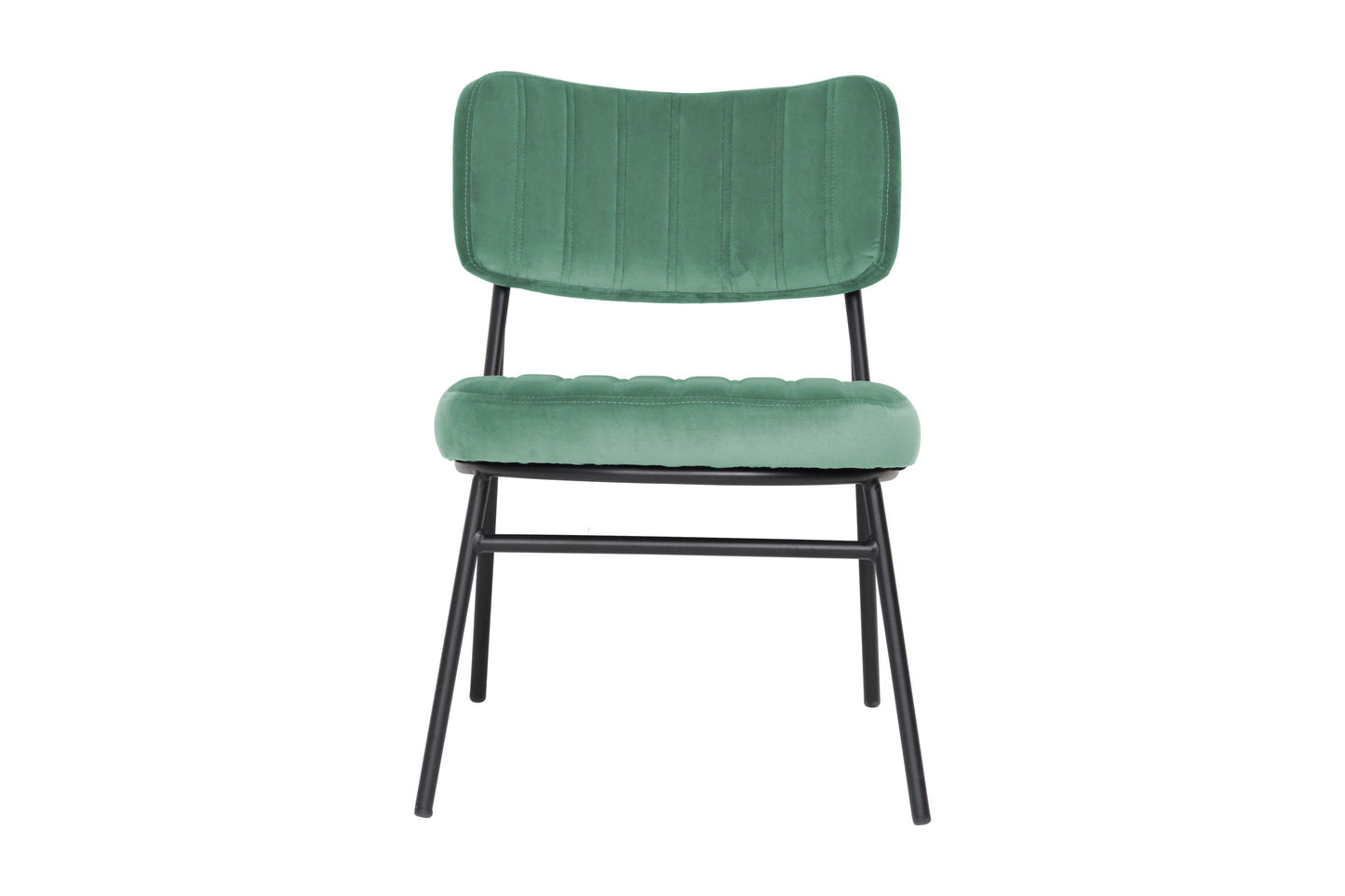 LeisureMod Marilane Velvet Accent Chair With Metal Frame Set of 2 | Accent Chairs | Modishstore - 4