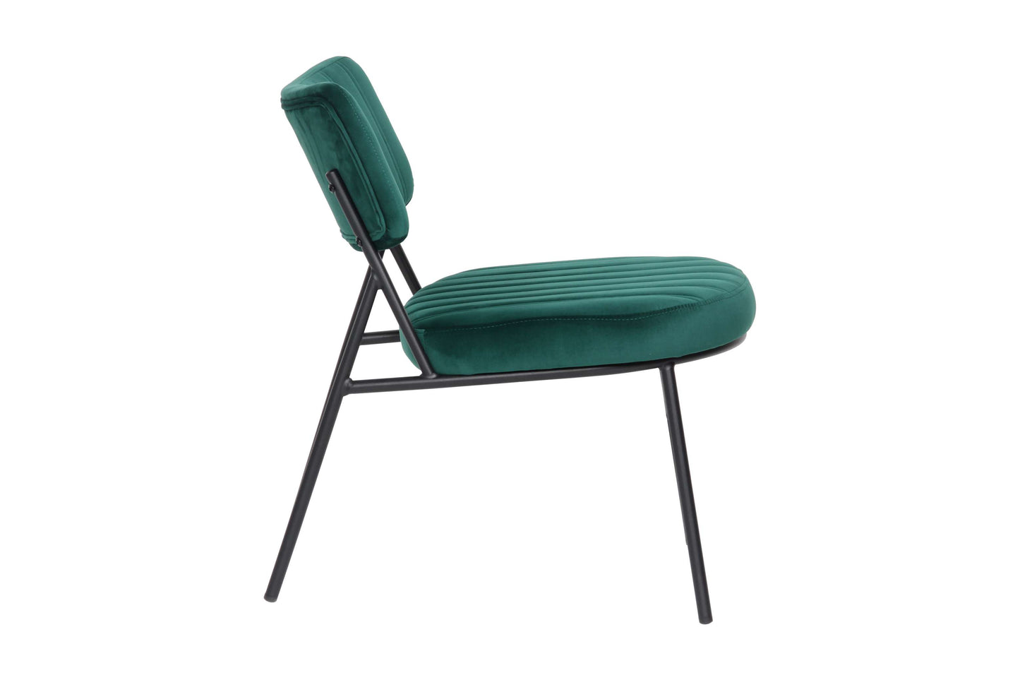 LeisureMod Marilane Velvet Accent Chair With Metal Frame Set of 2 | Accent Chairs | Modishstore - 7