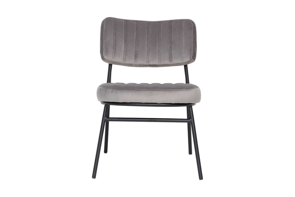 LeisureMod Marilane Velvet Accent Chair With Metal Frame | Accent Chairs | Modishstore - 11