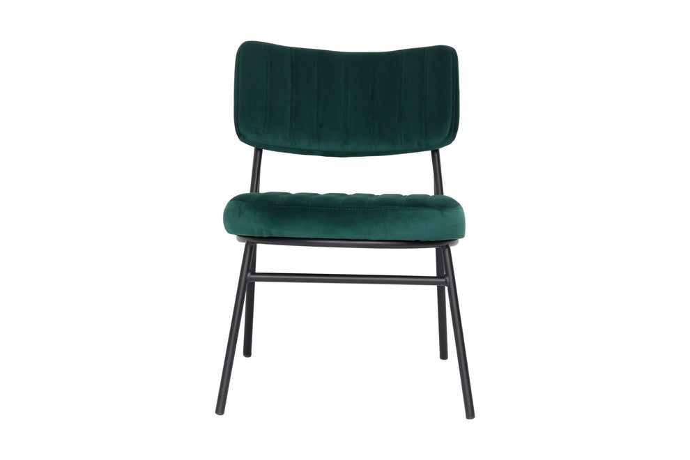 LeisureMod Marilane Velvet Accent Chair With Metal Frame | Accent Chairs | Modishstore - 7