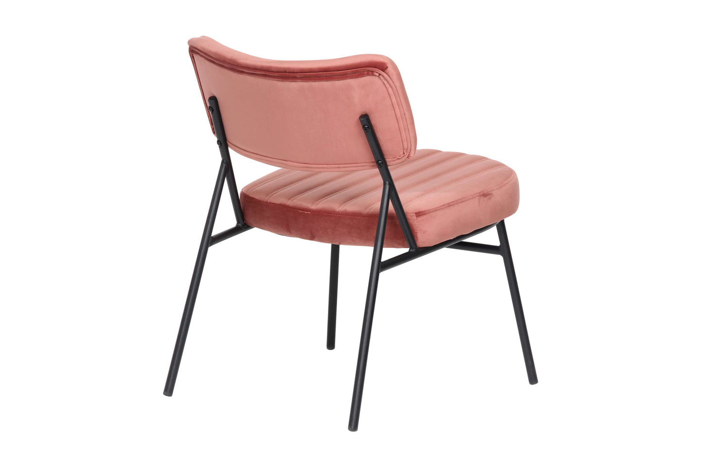 LeisureMod Marilane Velvet Accent Chair With Metal Frame Set of 2 | Accent Chairs | Modishstore - 14