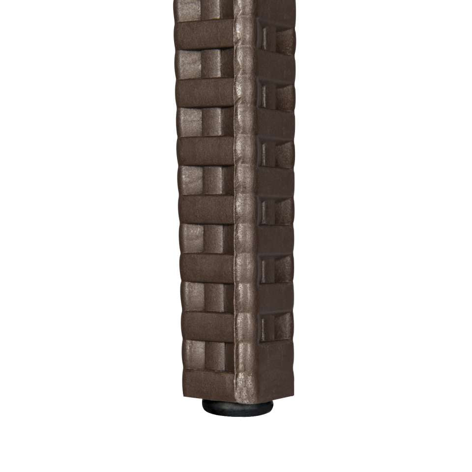 LeisureMod Weave Mace Indoor/Outdoor Dining Chair (Armless) | Dining Chairs | Modishstore - 2