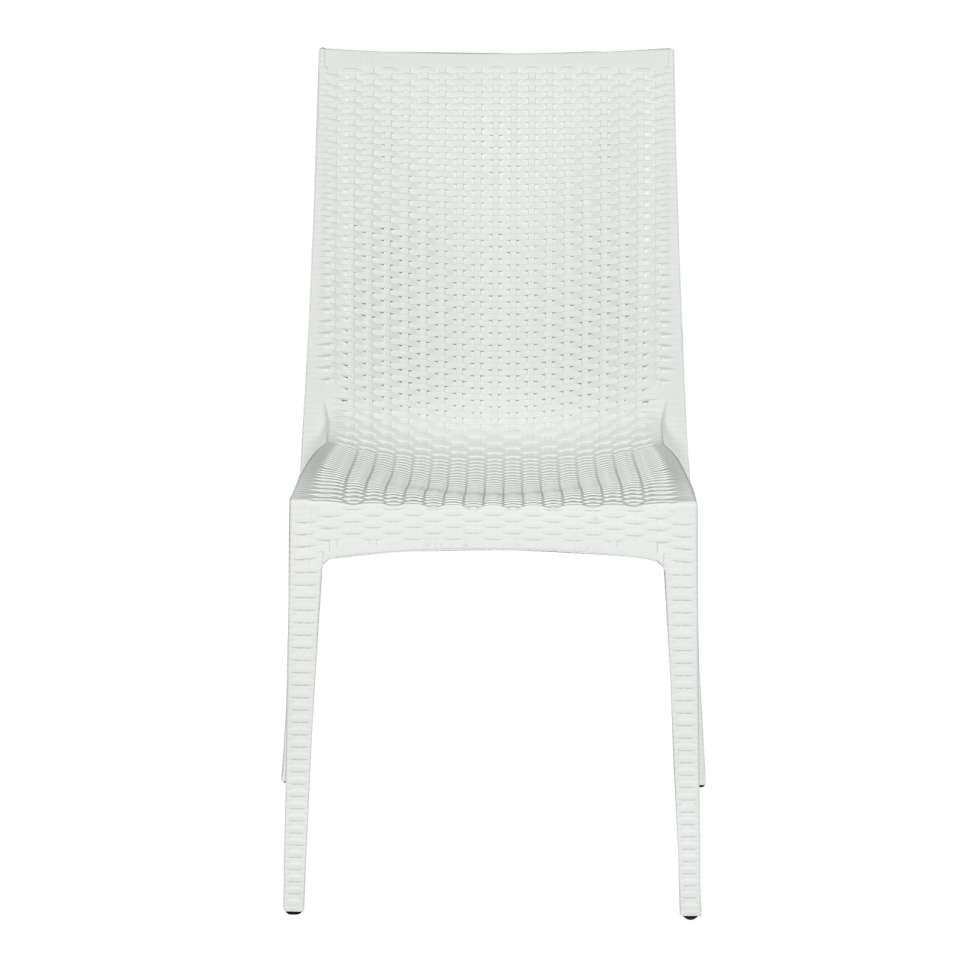 LeisureMod Weave Mace Indoor/Outdoor Dining Chair (Armless), Set of 2 | Dining Chairs | Modishstore - 34