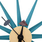 LeisureMod Maxi Modern Design Colorful Star Silent Non-Ticking Wall Clock | Clocks | Modishstore - 17