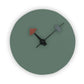 LeisureMod Manchester Modern Classy Design Round Silent Non-Ticking Wall Clock | Clocks | Modishstore - 9