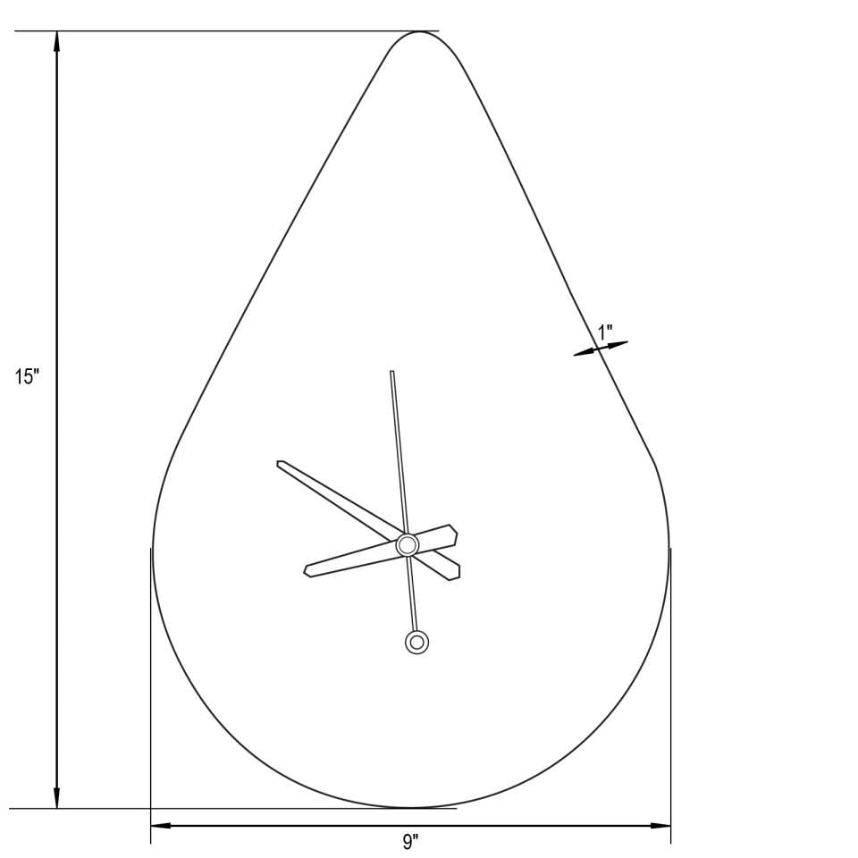 LeisureMod Manchester Modern Design Silent Non-Ticking Wall Clock | Clocks | Modishstore - 3