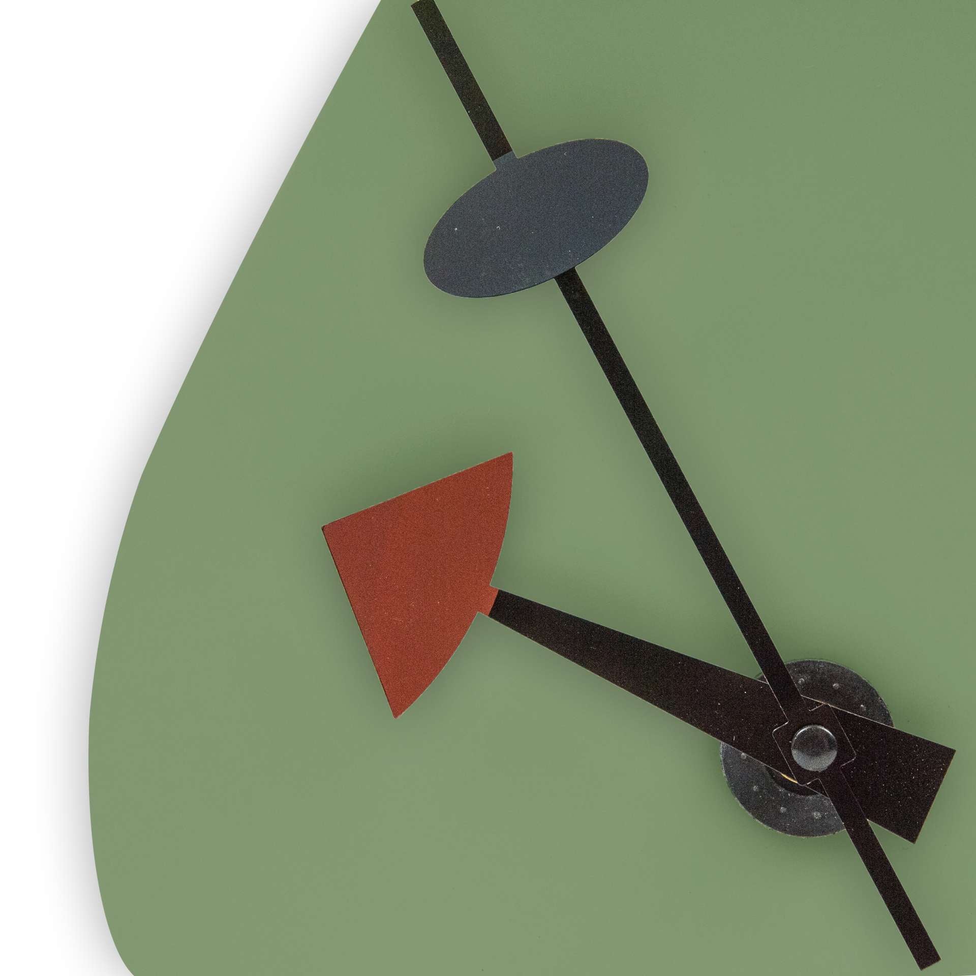 LeisureMod Manchester Modern Rain Drop Design Silent Non-Ticking Wall Clock | Clocks | Modishstore - 5