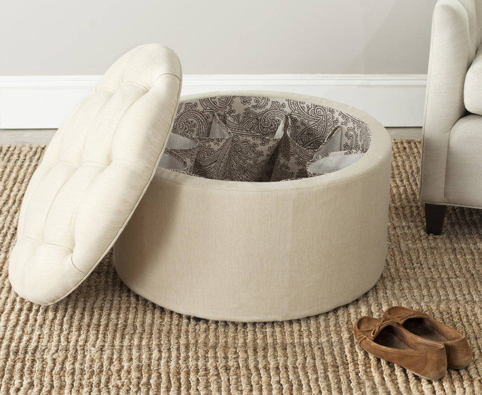 Safavieh Tanisha Shoe Ottoman | Ottomans | Modishstore - 3