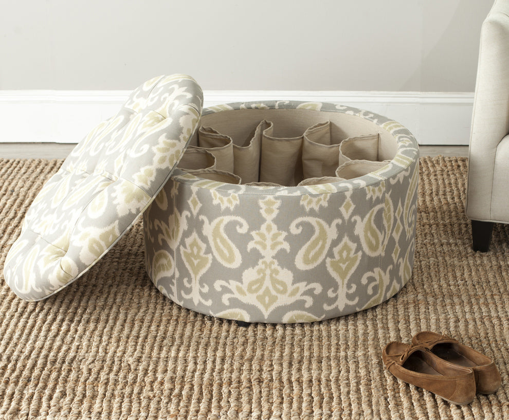 Safavieh Tanisha Shoe Ottoman | Ottomans | Modishstore - 5