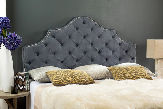 Safavieh Arebelle Full Headboard Full Size - Grey | Headboards | Modishstore