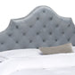 Safavieh Arebelle King Headboard King Size - Grey | Headboards | Modishstore - 2