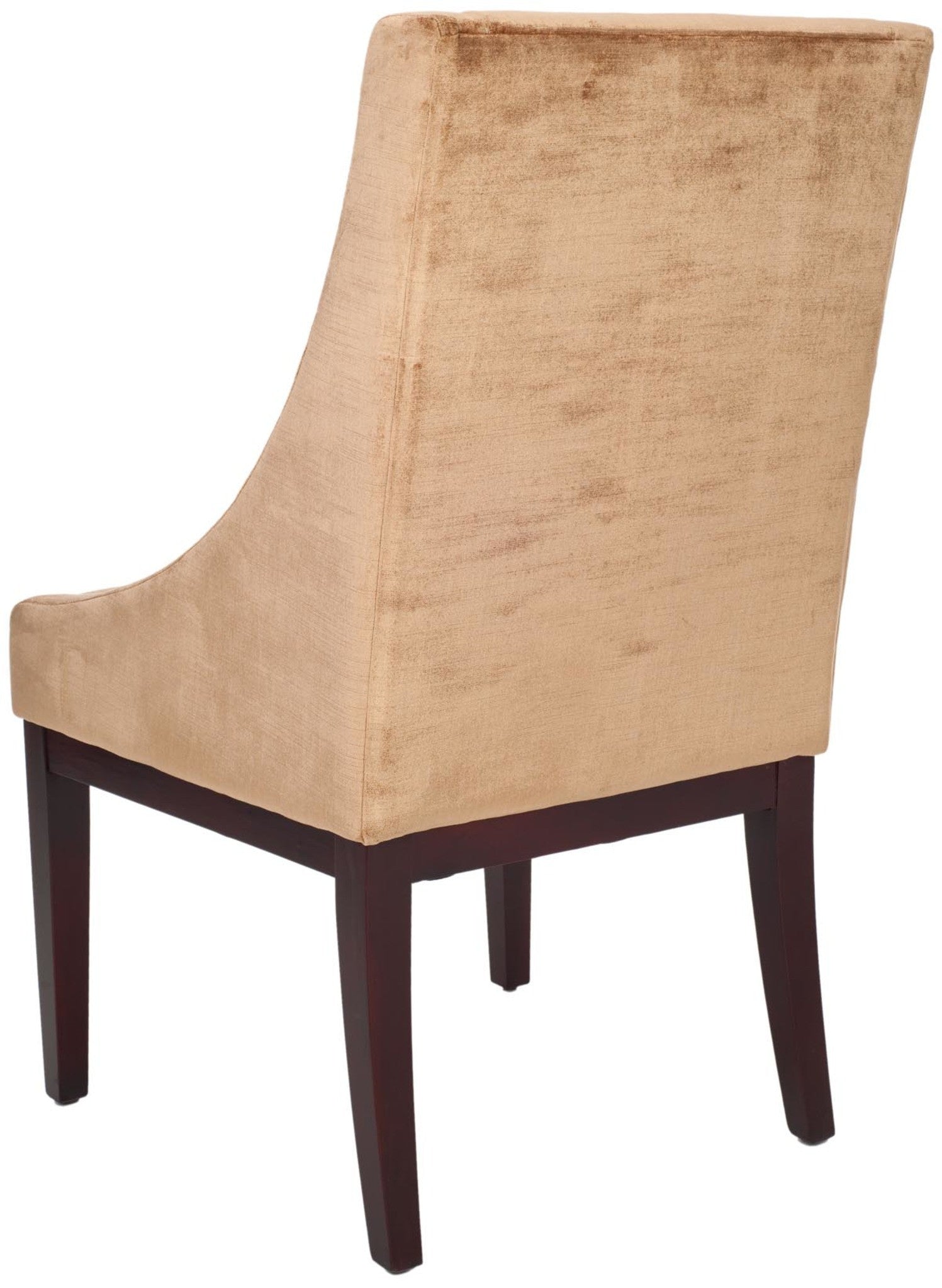Safavieh Velvet Sloping Arm Chair | Armchairs |  Modishstore  - 3