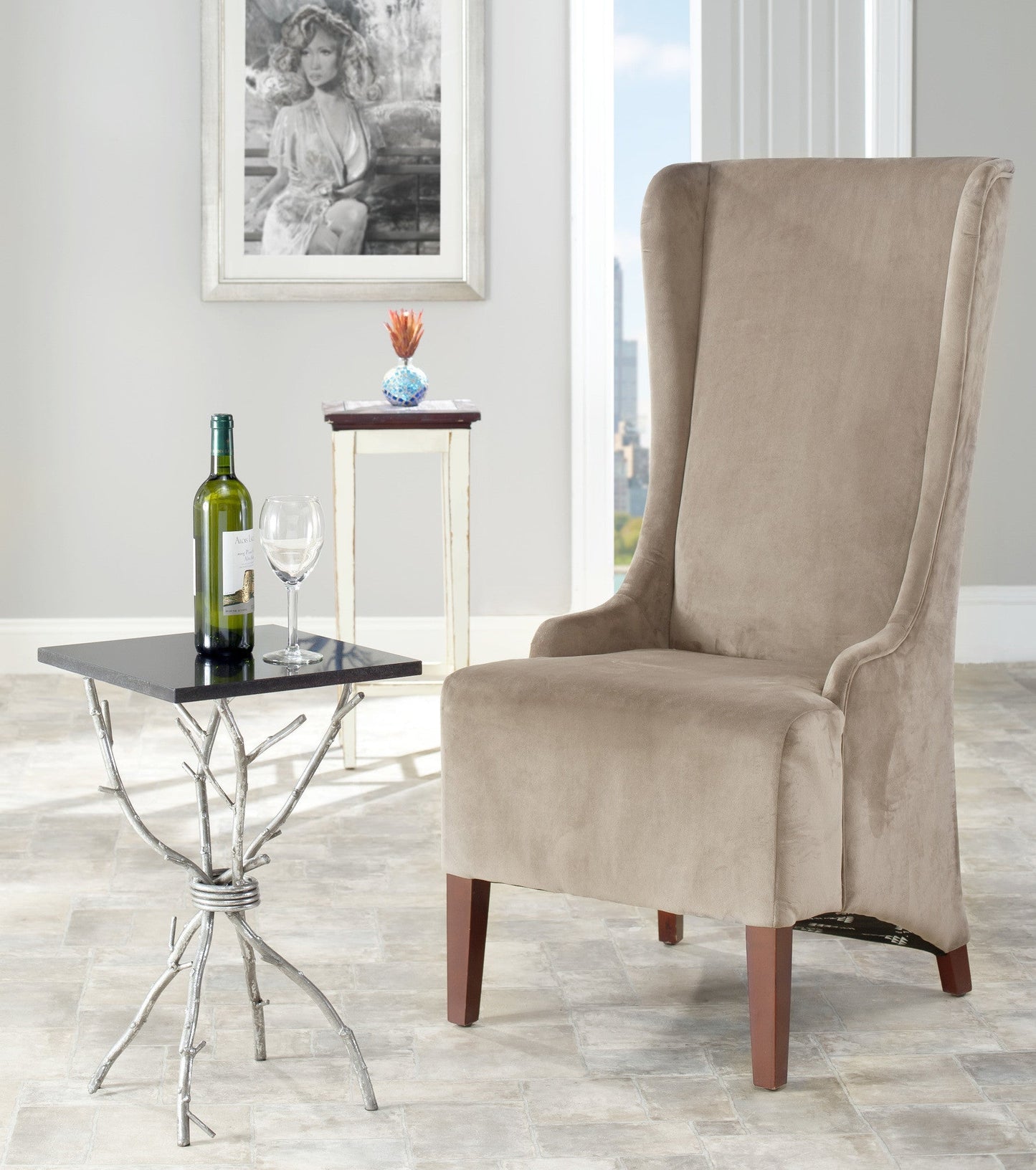 Safavieh Becall Dining Chair | Dining Chairs | Modishstore