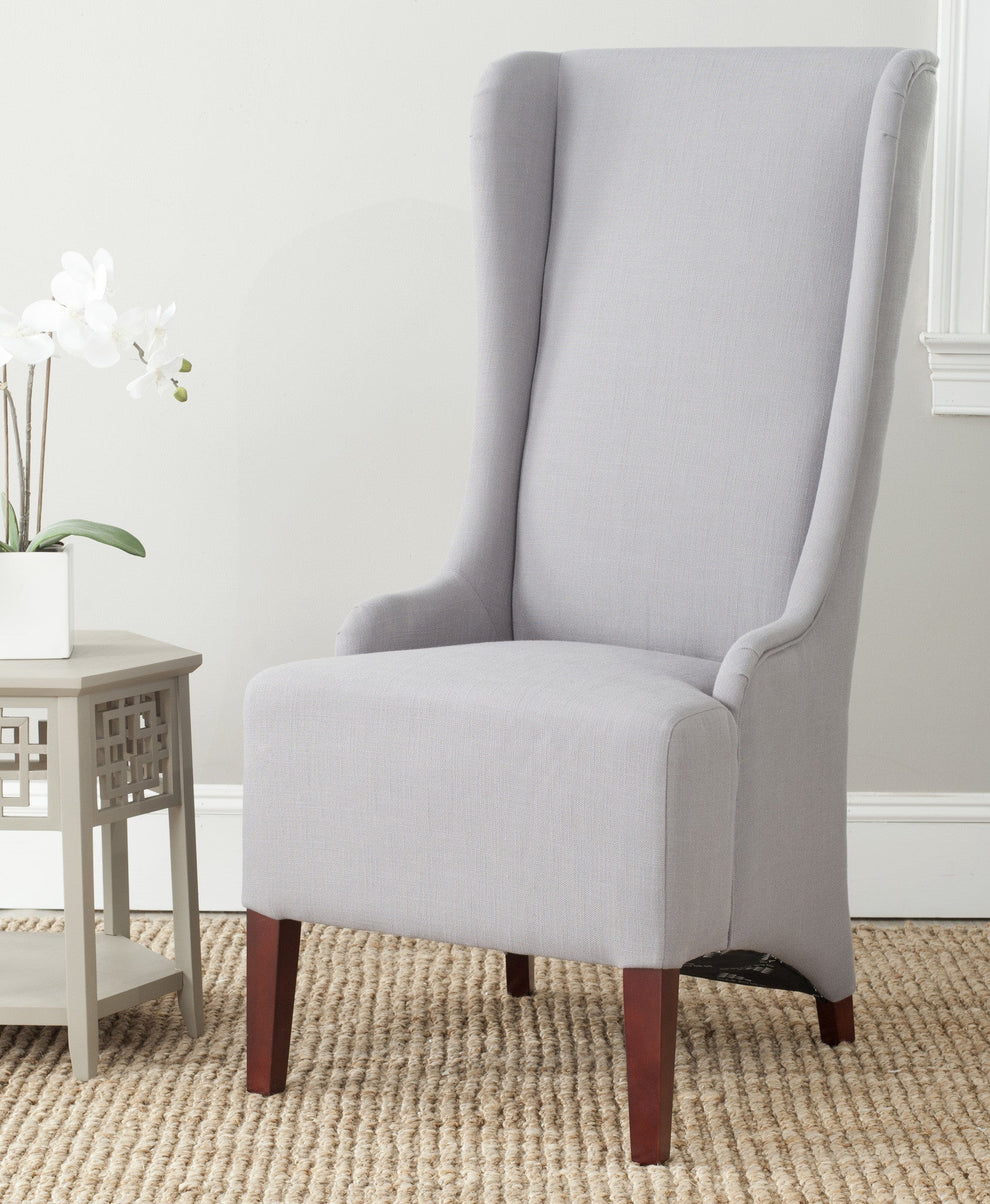 Safavieh Becall Dining Chair - Grey | Dining Chairs | Modishstore - 1