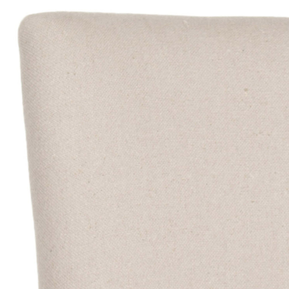 Safavieh Becca Linen Dining Chair W/ Nickel Nail Heads | Dining Chairs | Modishstore - 6