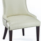 Safavieh Becca Cream Leather | Dining Chairs | Modishstore - 3