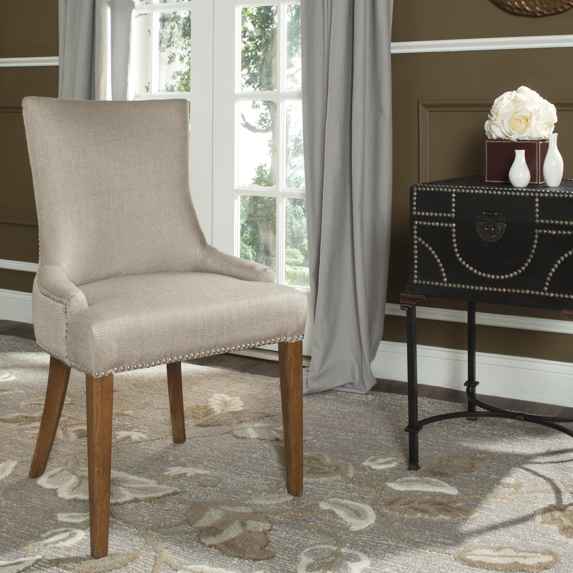 Safavieh Becca Fabric Dining Chair | Dining Chairs | Modishstore - 7