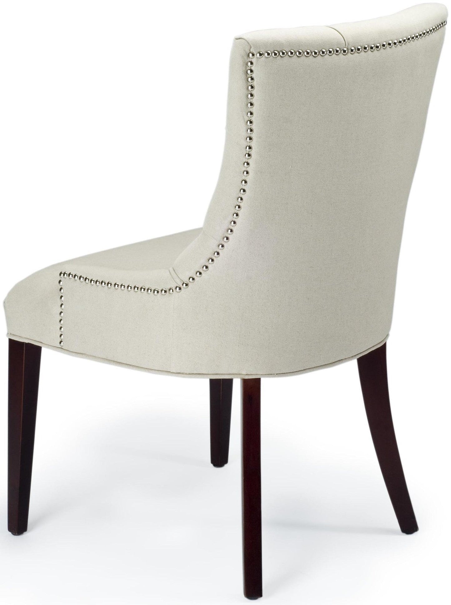 Safavieh Amanda Tufted Chair W/ Nickel Nail Heads | Dining Chairs | Modishstore - 5
