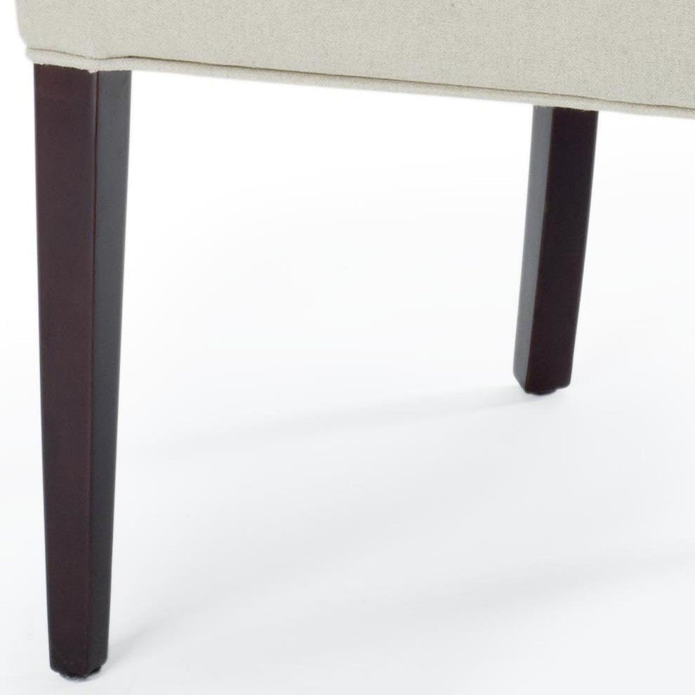 Safavieh Amanda Tufted Chair W/ Nickel Nail Heads | Dining Chairs | Modishstore - 6